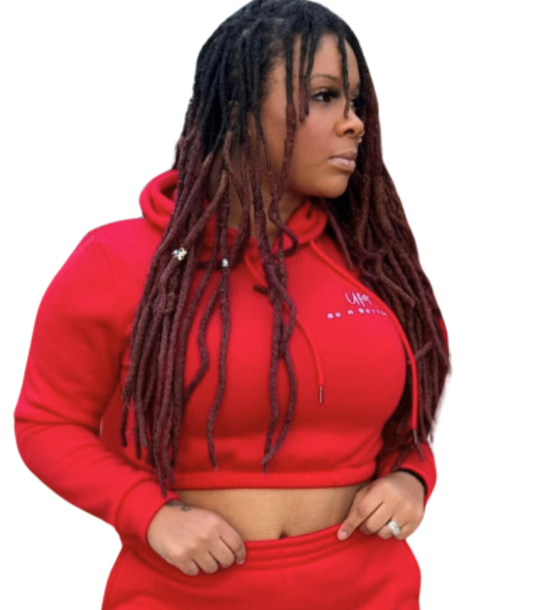 Hooded Women Crop Top